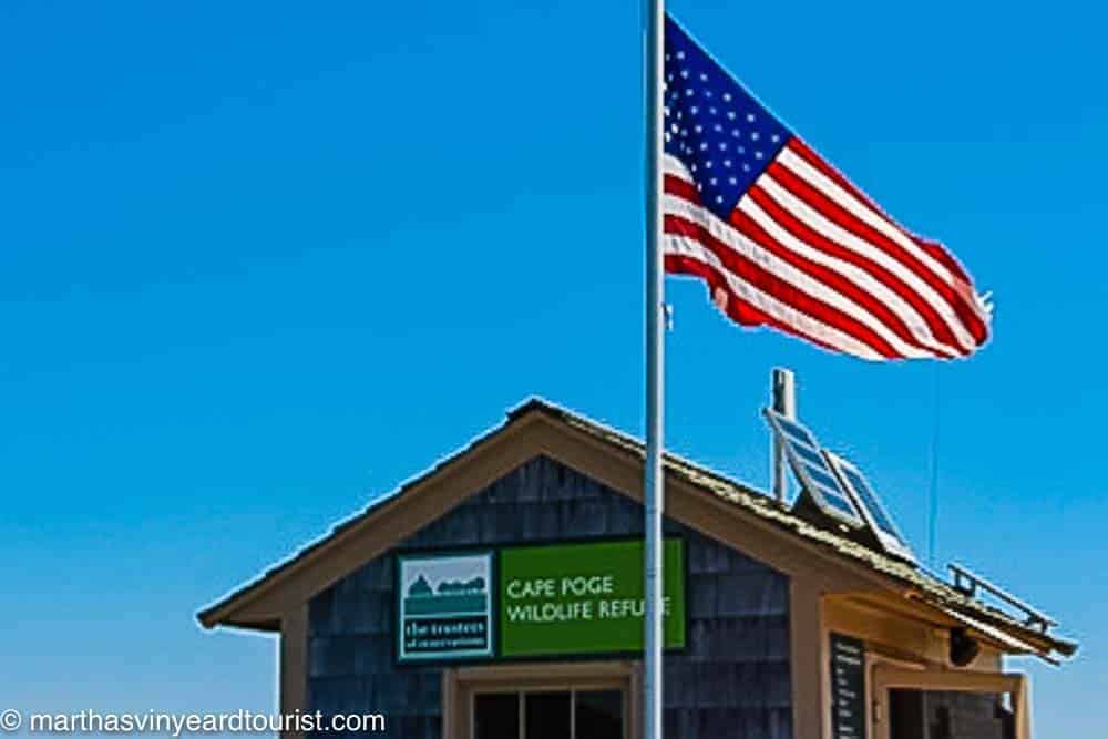 Cape Pogue Visitors Center run by Trustees of Reservation 