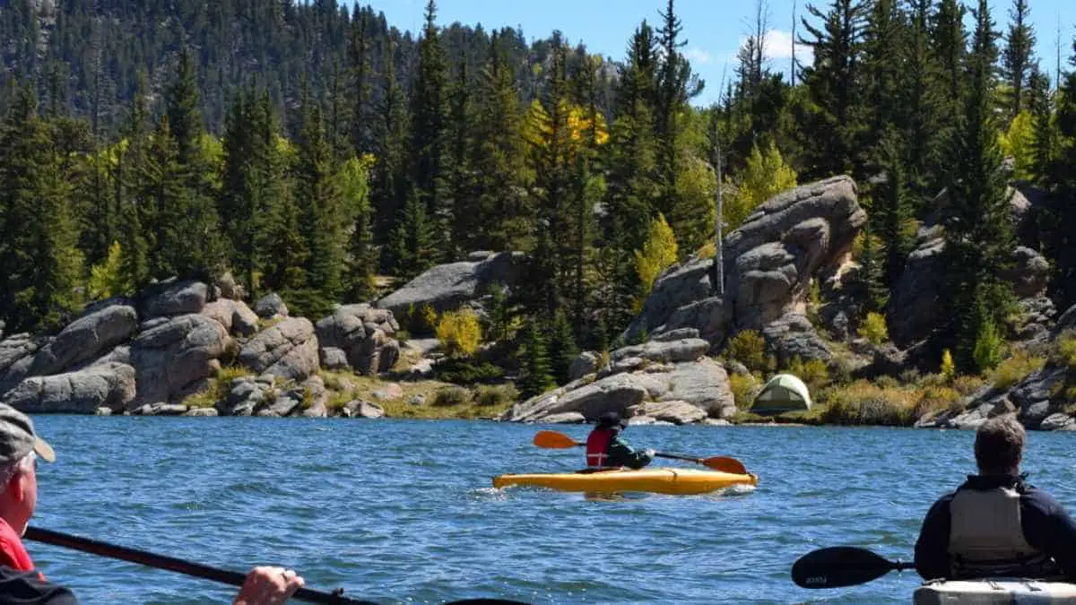 kayaking on Deer Island maine