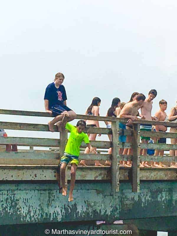 Jumping off Jaws Bridge
