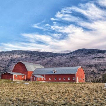 barn in Waterbury Vermont