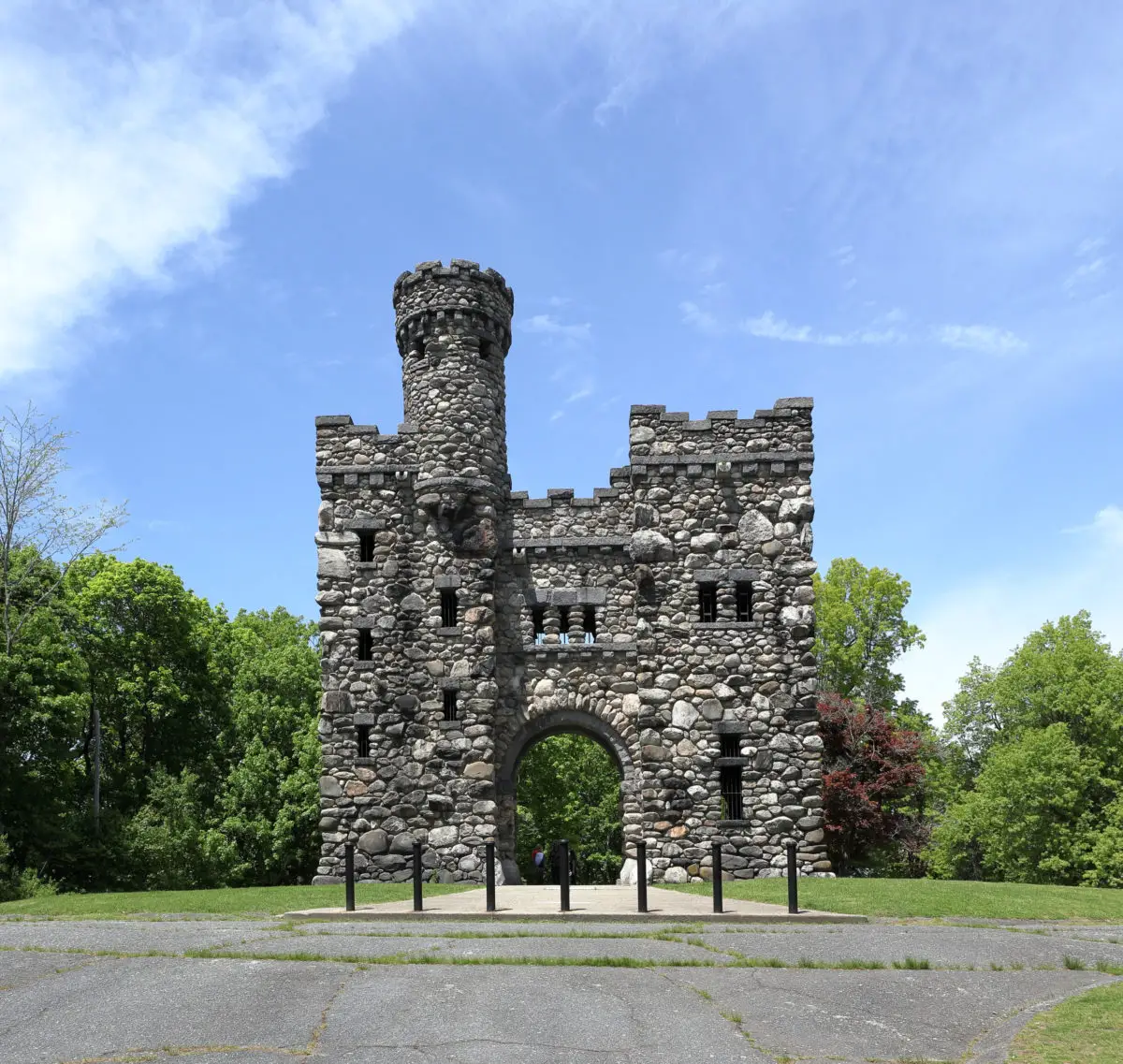 Bancroft Tower in Salisbury Park in Worcester Massachusetts