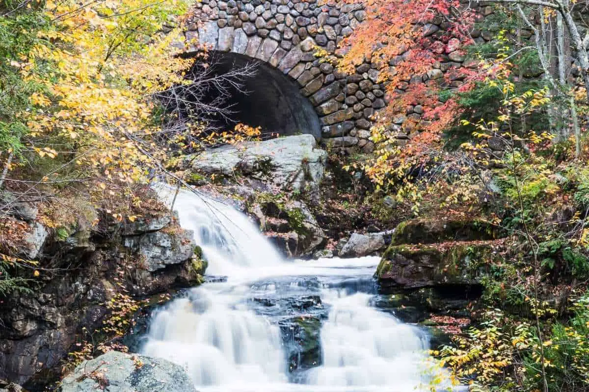 Royalston Falls in Massachusetts 