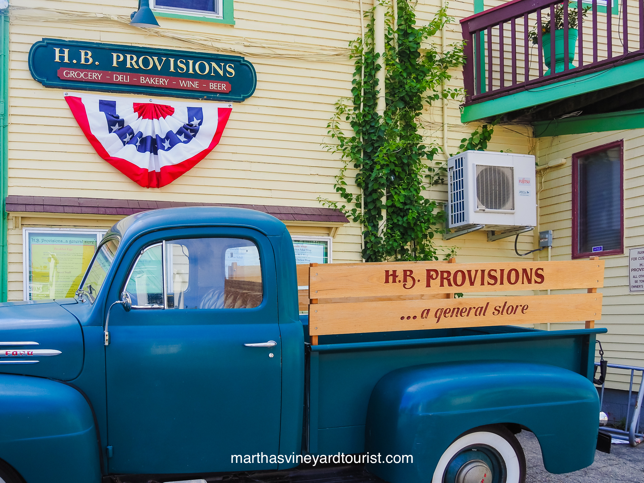 An old truck in Kennebunkport