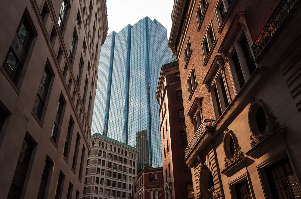 Exchange Place skyscraper in Boston