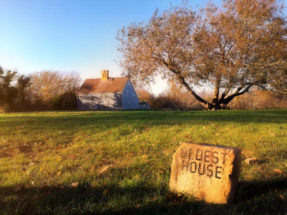The oldest house in Nantucket