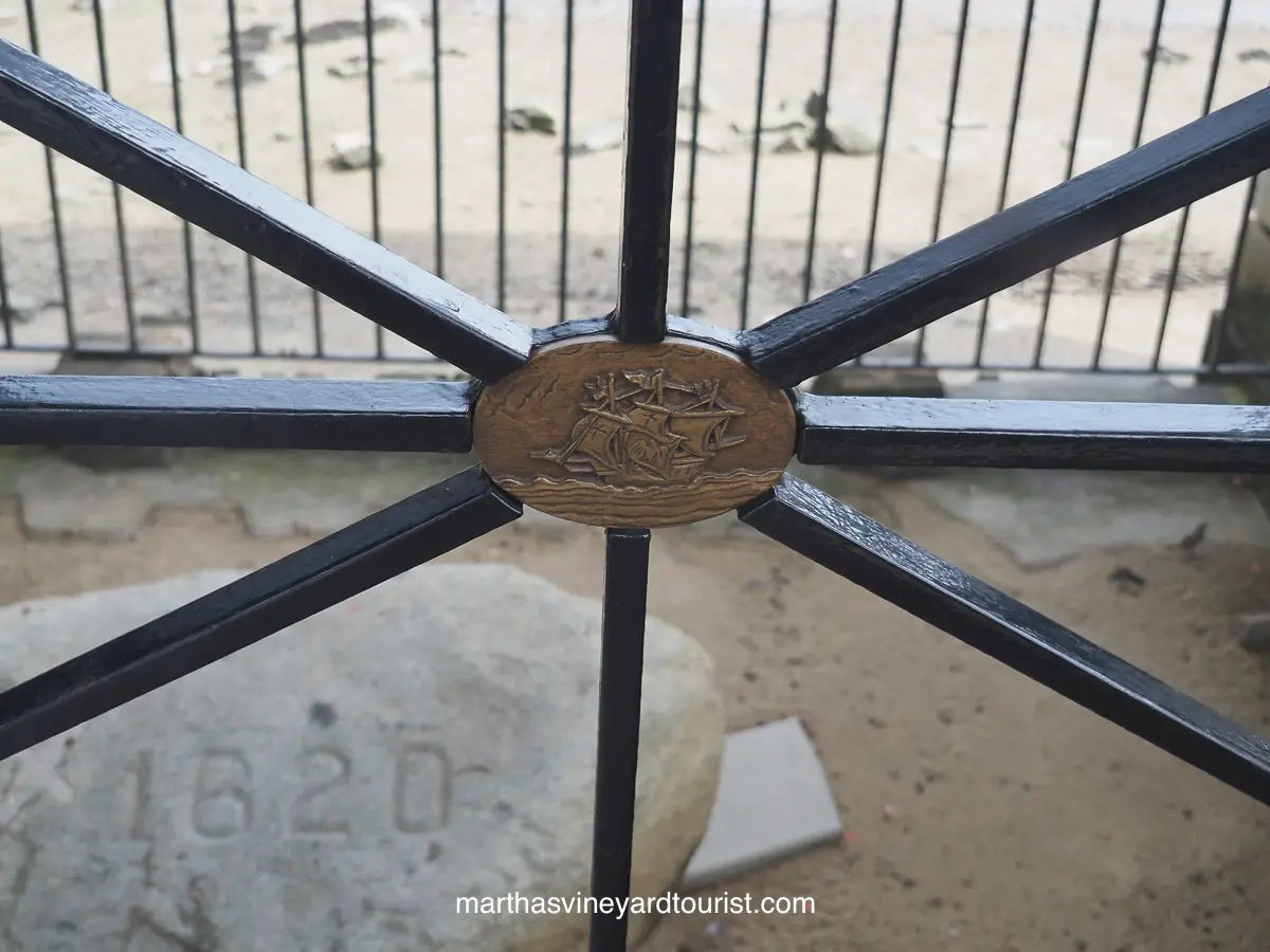 Plymouth Rock in Plymouth MA is no longer accessible to visitors to touch